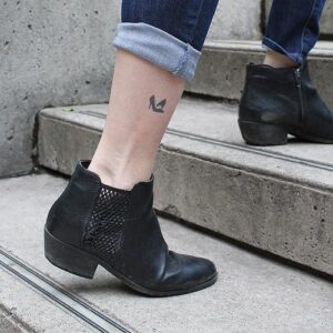 High heels fake tattoo