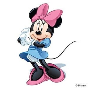 Minnie Mouse Temporary Tattoo