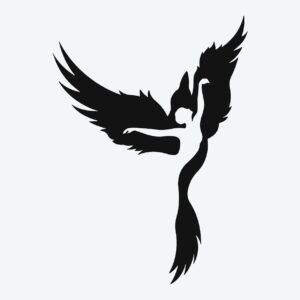 Woman Phoenix Temporary Tattoo – Fake tattoos