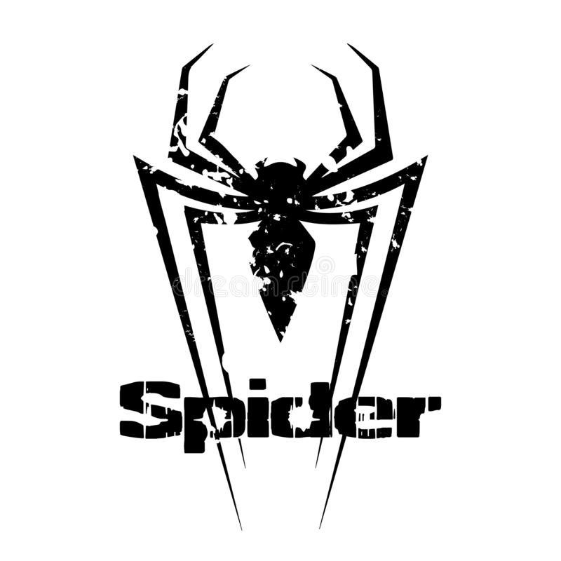 Spider design temporary tattoo