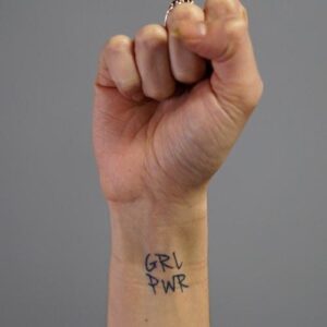 Girl Power Temporary Tattoo – Fake tattoos