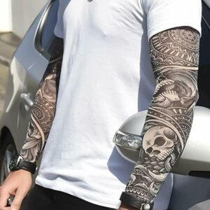 Two Tattoo arm sleeves fake nylon