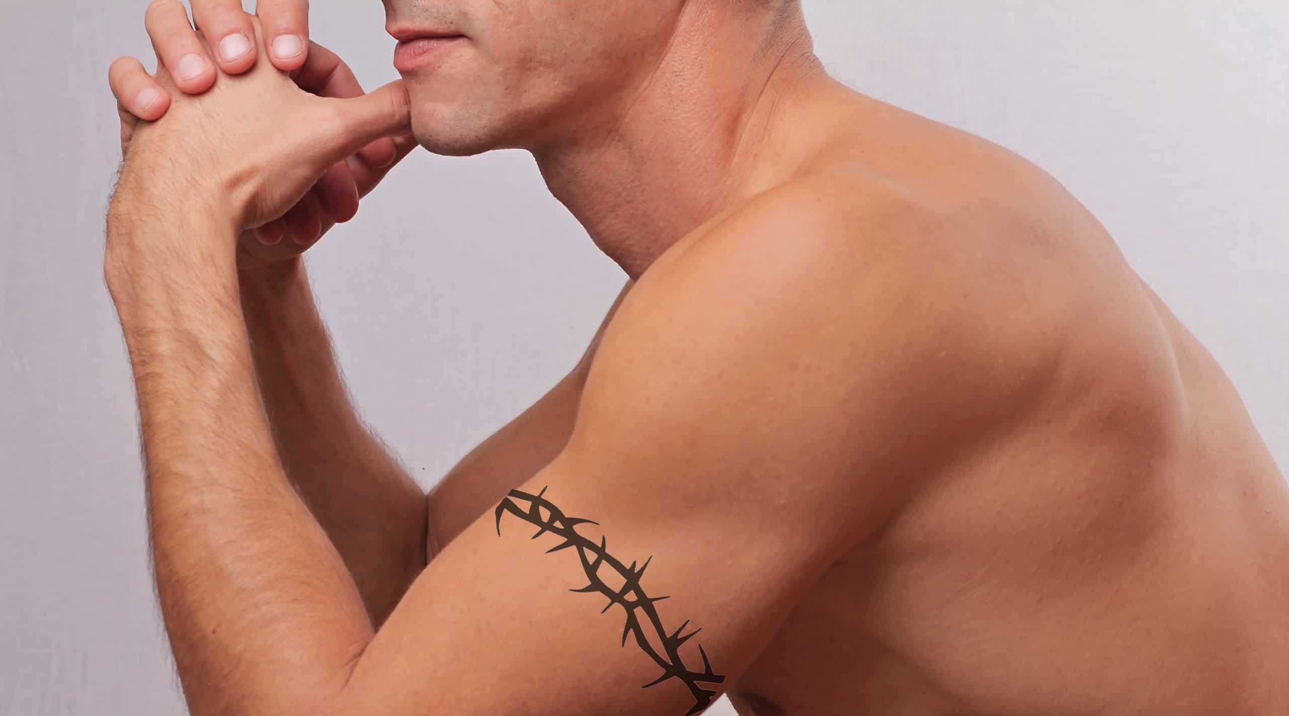 Tribal armband fake tattoo