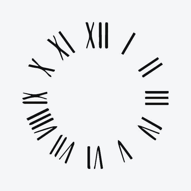 Clock temp tattoo