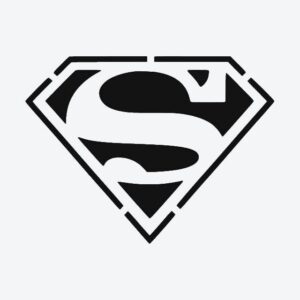 Superman logo temporary Tattoo – Fake tattoos