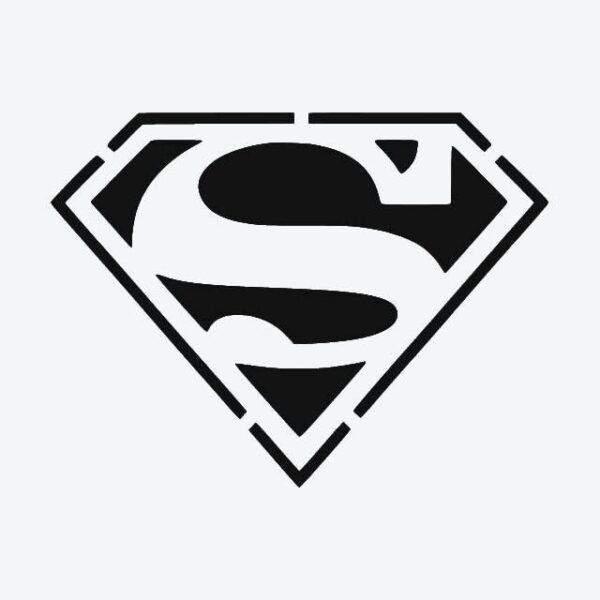 Superman temporary tattoo