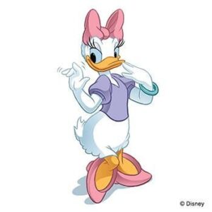 Daisy Duck Temporary Tattoo