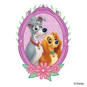 Lady and the Tramp Temporary Tattoo