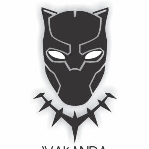 Black Panther Wakanda Fake tattoo