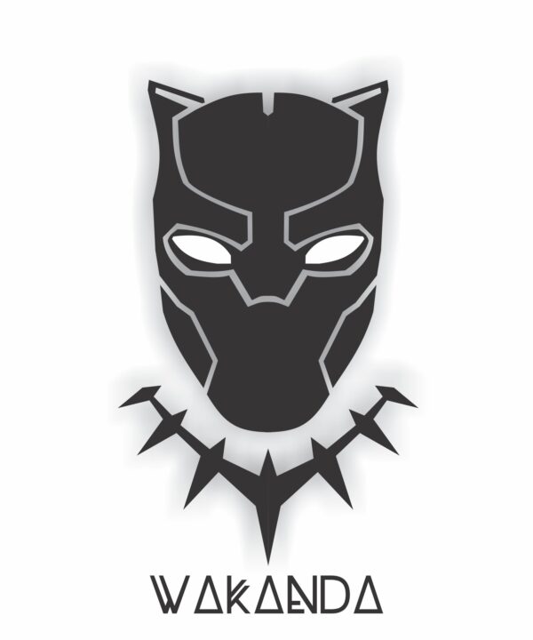 Black Panther temporary tattoo