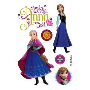 Anna and Elsa Fake Tattoo