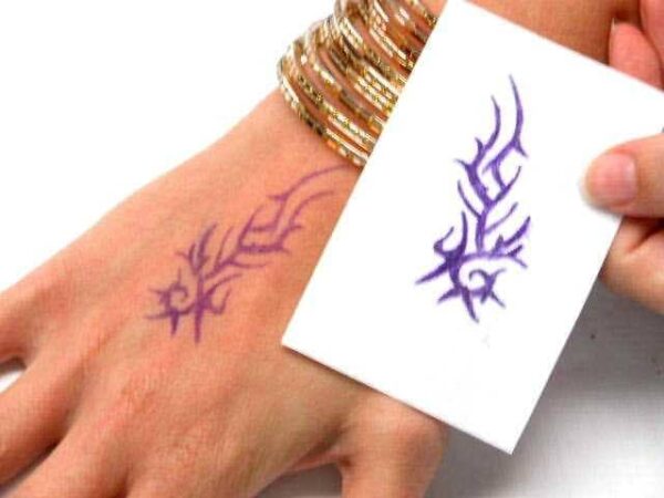 DIY temporary tattoo