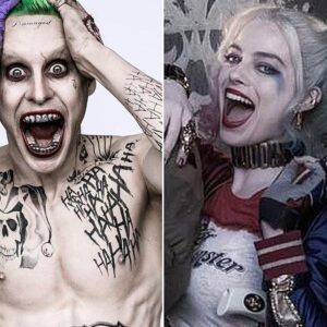 Joker and Harley Quinn Temporary Tattoos