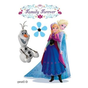 Frozen Elsa and Anna Temporary Tattoo