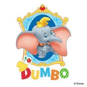 Dumbo Temporary Tattoo