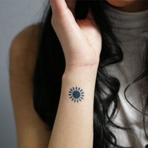 Sun Temporary Tattoo – Fake tattoos