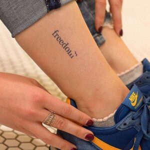 Freedom Temporary Tattoo – Fake tattoos