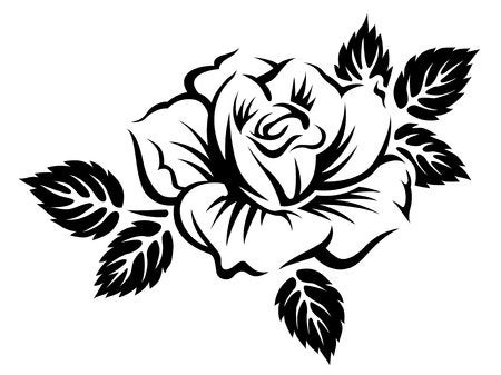 Flower temp tattoo design