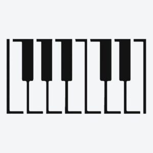 Piano Keys Temporary Tattoo – Fake tattoos