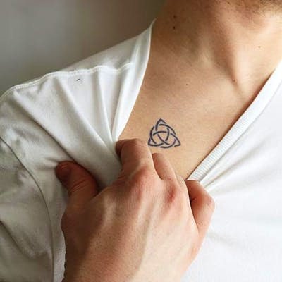 Celtic symbol fake tattoo