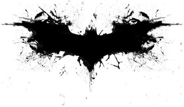 Batman Symbol temporary tattoo