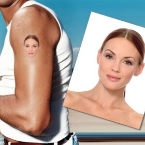 Temporary tattoo of your photo