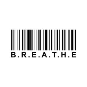 Breathe UPC Code Tattoo