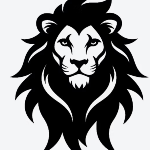 Lion Fake Tattoo Design