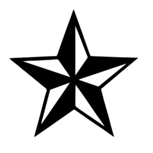 Star Fake Tattoo Design