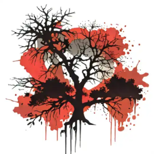 Tree Fake Tattoo Design