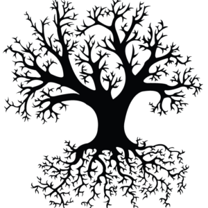 Tribal Tree Fake Tattoo Design