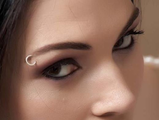 Fake Piercing Eyebrow Ring