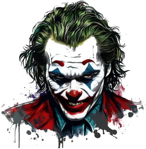 Joker tattoo design