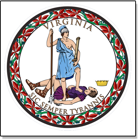 Virginia temporary tattoos